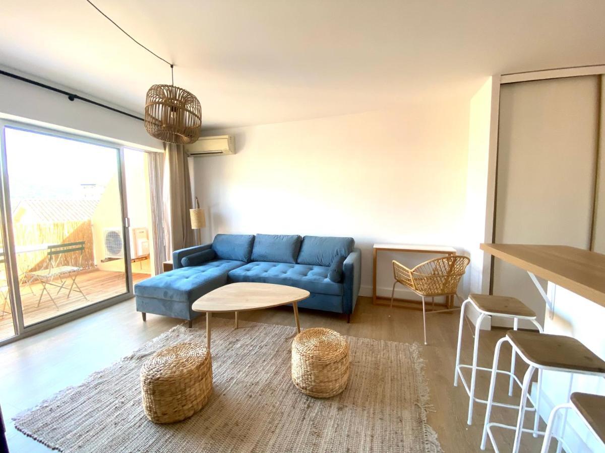 Superbe T2 Equipe Proche Centre Ville Ajaccio Avec Parking מראה חיצוני תמונה